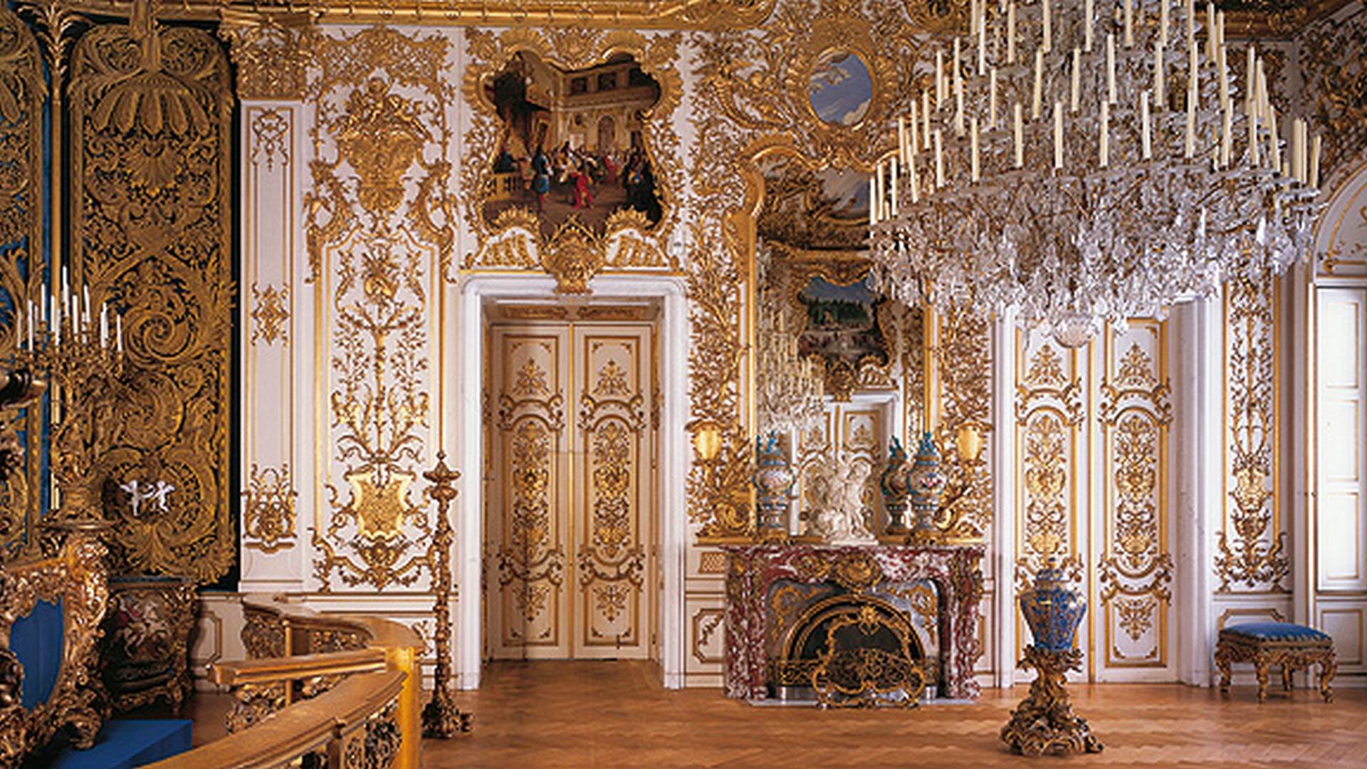 Dvorac Linderhof, dnevna soba