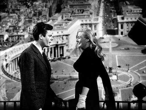 Insert iz filma La Dolce Vita (1960)